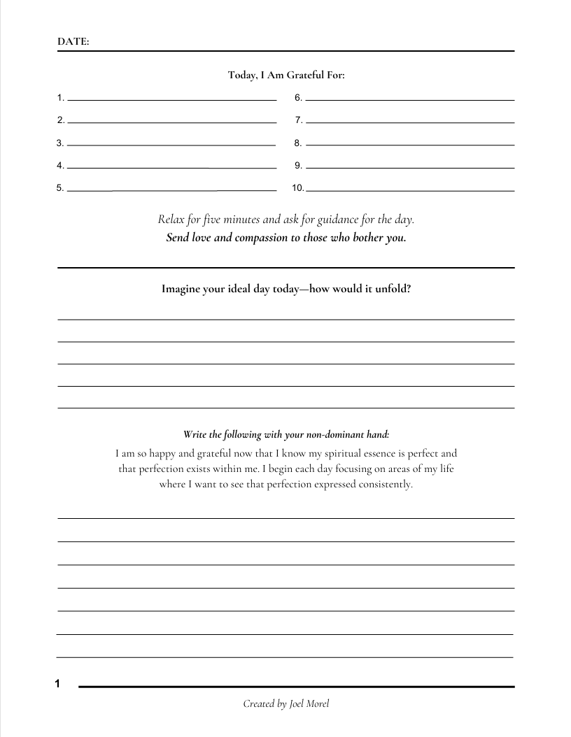 Gratitude Journal (Digital Copy)