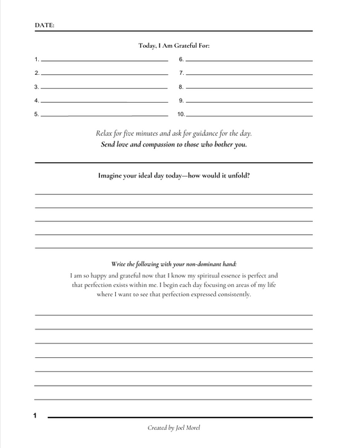 Gratitude Journal (Digital Copy)